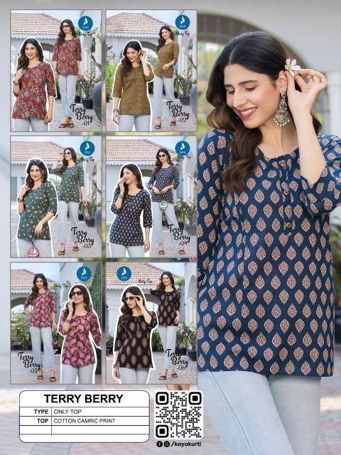 Kaya terry berry Kurti wholesale online in Gujarat
